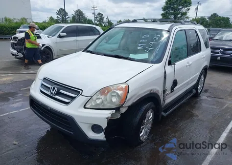 2005 Honda Cr-V Se из США, поврежденный, VIN SHSRD78955U311285